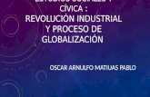 PRESENTACIÓN DE ESTUDIOS SOCIALES Y CÍVICA : REVOLUCIÓN INDUSTRIAL Y PROCESO DE GLOBALIZACIÓN OSCAR ARNULFO MATIUAS PABLO.