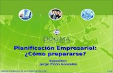 Planificación Empresarial: ¿Cómo prepararse? Expositor: Jorge Picón Gonzales 1/44NUEVOS RIESGOS DE LA TRIBUTACIÓN 2012.
