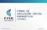 Www.fise.gob.peJulio 2015 FONDO DE INCLUSIÓN SOCIAL ENERGÉTICO (FISE)