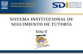 SISTEMA INSTITUCIONAL DE SEGUIMIENTO DE TUTORÍA SISeT.
