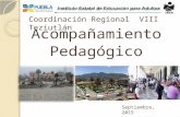 AcompañamientoPedagógico Coordinación Regional VIII Teziutlán Septiembre, 2015.