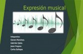 Expresión musical Integrantes: Genaro Mancinas. Gabriela Ojeda. Jason Fragoso Carlos Gallegos.