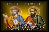 Pedro y Pablo, entre los apóstoles, son los mayores Pedro y Pablo, entre los apóstoles, son los mayores.
