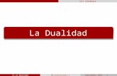 Ali Cárdenas Microeconomía I La Dualidad Septiembre 201412.La Dualidad1.