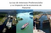 La Ley de Intereses Preferenciales y su impacto en la economía de Panamá.