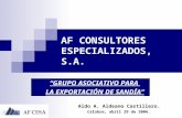 AF CONSULTORES ESPECIALIZADOS, S.A.