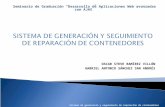 SISTEMA DE GENERACIÓN Y SEGUIMIENTO DE REPARACIÓN DE CONTENEDORES