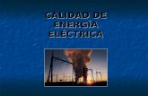 CALIDAD DE ENERGÍA ELÉCTRICA