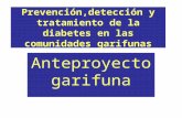 Prevención,detección y tratamiento de la diabetes en las comunidades garifunas