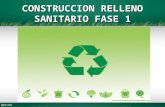 CONSTRUCCION RELLENO SANITARIO FASE 1