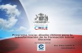 Programa Inicia: diseño chileno para la transformación de la Formación Inicial Docente