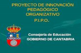 PROYECTO DE INNOVACIÓN PEDAGÓGICO ORGANIZATIVO P.I.P.O .