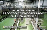 Automatización del PROCESO DE EMBOTELLADO  en J. García-Carrión