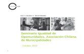 Seminario Igualdad de Oportunidades, Asociación Chilena de Municipalidades