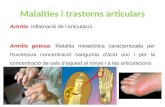Artritis : Inflamació de l’articulació