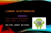 Libros Electrónicos ebooks
