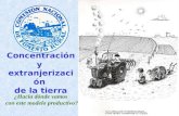 Concentración y  extranjerización  de la tierra