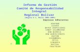 Informe de Gestión Comité de Responsabilidad Integral  Regional Bolívar