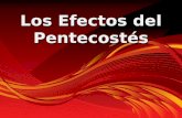 Los  Efectos  del  Pentecostés