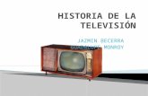 HISTORIA DE LA TELEVISIÓN