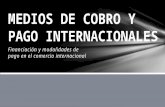 MEDIOS DE COBRO Y PAGO INTERNACIONALES
