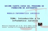DECIMO CUARTO CURSO DEL PROGRAMA DE FORMACIÓN DE ASPIRANTES