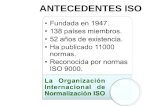ANTECEDENTES ISO
