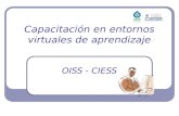 Capacitación en entornos virtuales de aprendizaje OISS - CIESS