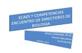 ECAES Y COMPETENCIAS ENCUENTRO DE DIRECTORES DE BIOLOGIA