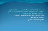 Informe de Seminario de Graduación Martin L. Avilés Juan Carlos Bajaña