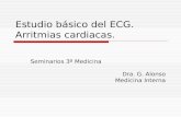 Estudio básico del ECG. Arritmias cardiacas.