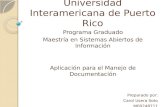 Universidad  Interamericana  de Puerto Rico