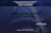 SIMULACIÓN  BÁSICA Crystal Ball