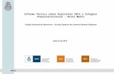 Informe Técnico sobre Aspirantes 2012 a Colegios Preuniversitarios – Nivel Medio