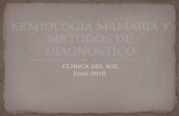 SEMIOLOGIA MAMARIA Y METODOS DE DIAGNOSTICO