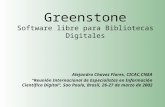 Greenstone Software libre para Bibliotecas Digitales