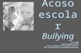 Acoso escolar Bullying
