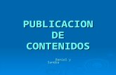 PUBLICACION DE CONTENIDOS