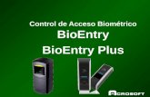 Control de Acceso Biométrico  BioEntry BioEntry Plus
