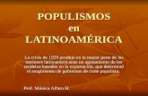 POPULISMOS en LATINOAMÉRICA