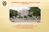PERSONERIA MUNICIPAL  PADILLA  CAUCA 2012-2016
