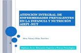 Atención Integral de Enfermedades Prevalentes en la Infancia y Nutrición AIEPI -NUT