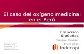 El caso del oxígeno medicinal en el Perú