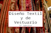 Diseño Textil  y de Vestuario 5° básico
