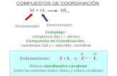 COMPUESTOS DE COORDINACIÓN