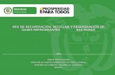 RED DE RECUPERACIÓN, RECICLAJE Y REGENERACIÓN DE GASES REFRIGERANTES                Red R&R&R 2014