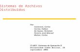 Sistemas de Archivos  Distribuidos