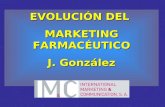 EVOLUCIÓN DEL  MARKETING FARMACÉUTICO J. González