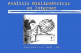 Análisis Bibliométricos   en Internet