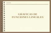 GRAFICAS DE FUNCIONES LINEALES